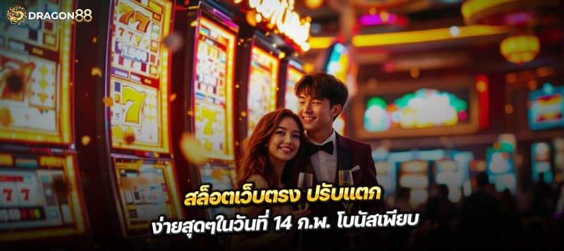สล็อตเว็บตรง ปรับแตก ง่ายสุดๆในวันที่ 14 ก.พ. โบนัสเพียบ